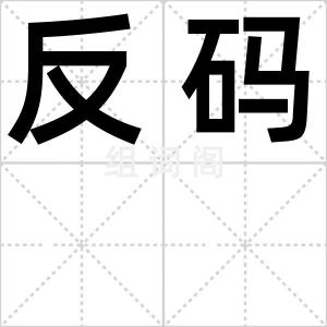 反码