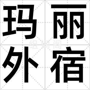 玛丽外宿中