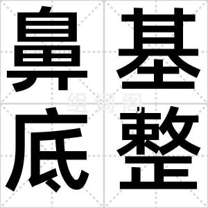 鼻基底整形