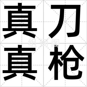 真刀真枪