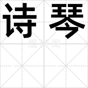 诗琴