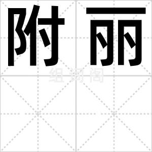 附丽
