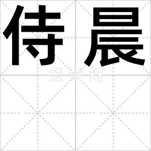 侍晨