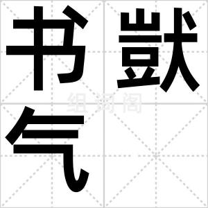 书獃气