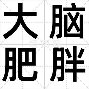 大脑肥胖症