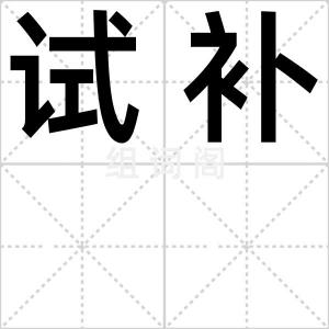 试补