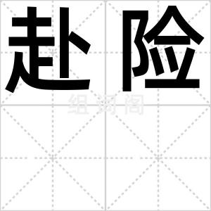 赴险