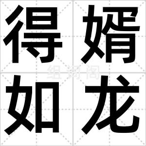 得婿如龙