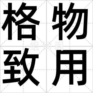 格物致用