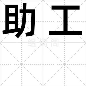 助工