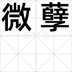微孽