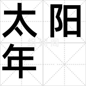 太阳年