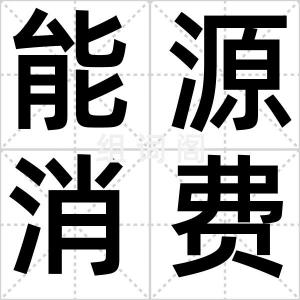 能源消费