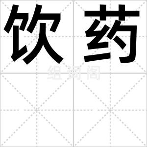饮药
