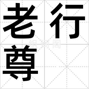老行尊