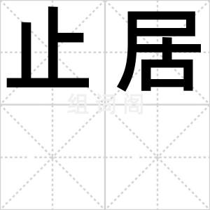 止居