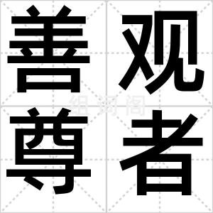 善观尊者