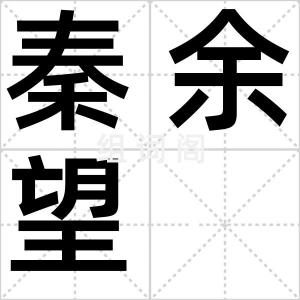 秦余望