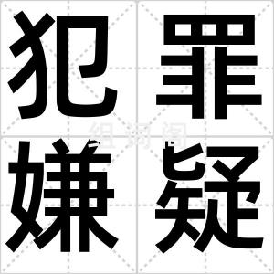 犯罪嫌疑人