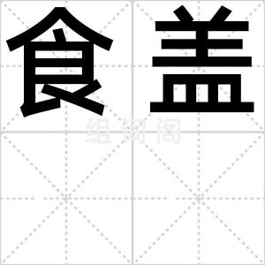 食盖