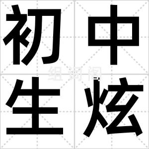 初中生炫富