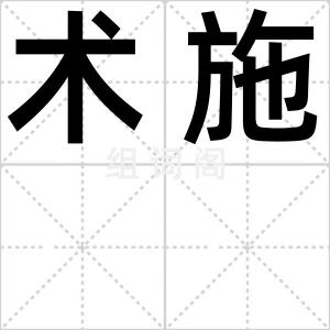 术施