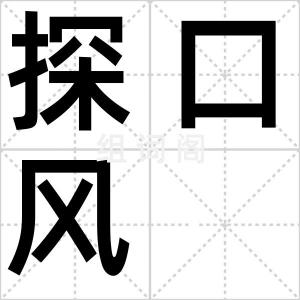 探口风