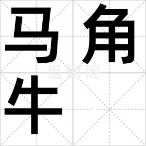马角牛