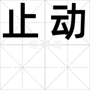 止动