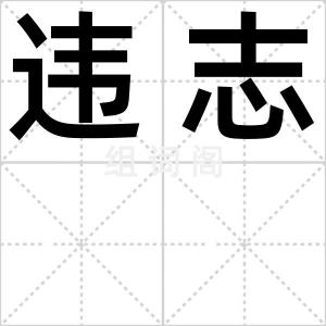 违志