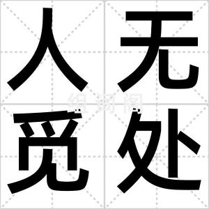 人无觅处
