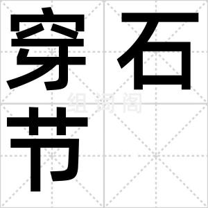 穿石节