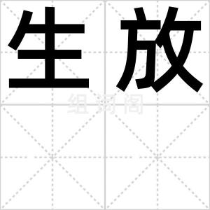 生放