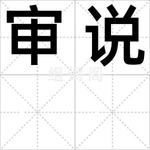 审说