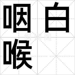 咽白喉