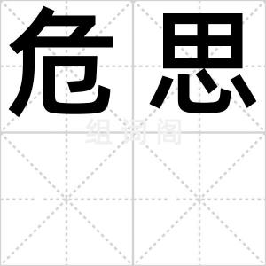 危思