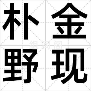 朴金野现象