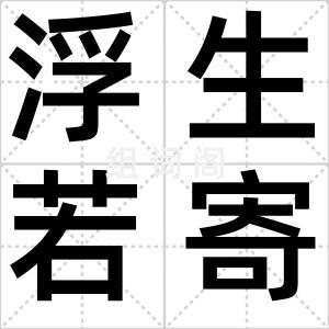 浮生若寄