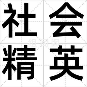 社会精英