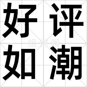好评如潮
