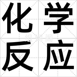 化学反应式