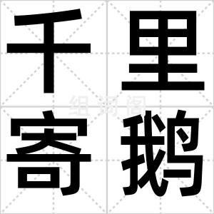 千里寄鹅毛