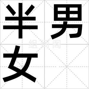 半男女