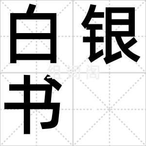白银书