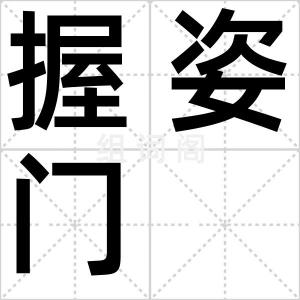 握姿门