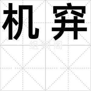 机穽