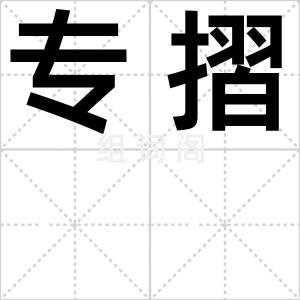 专摺
