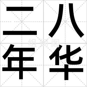 二八年华