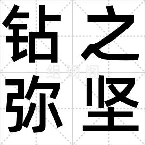 钻之弥坚