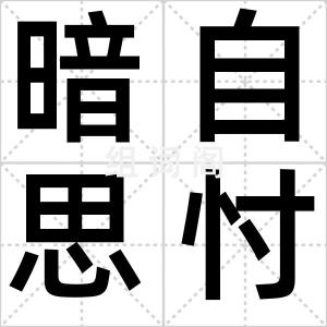 暗自思忖